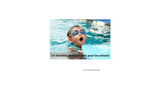Les bienfaits de la natation pour les enfants - Jeux jouets à moi
