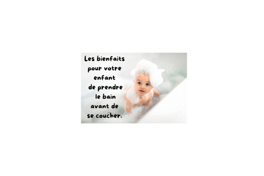 Quels sont les bienfaits chez l'enfant de prendre un bain avant le dodo? - Jeux jouets à moi