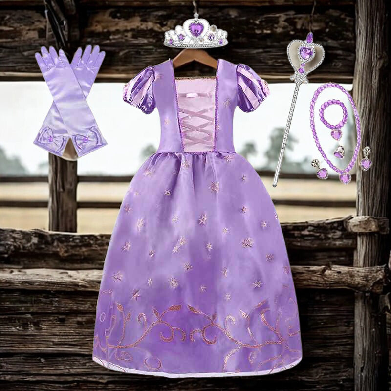 Deguisement halloween - le plaisir d'être une princesse