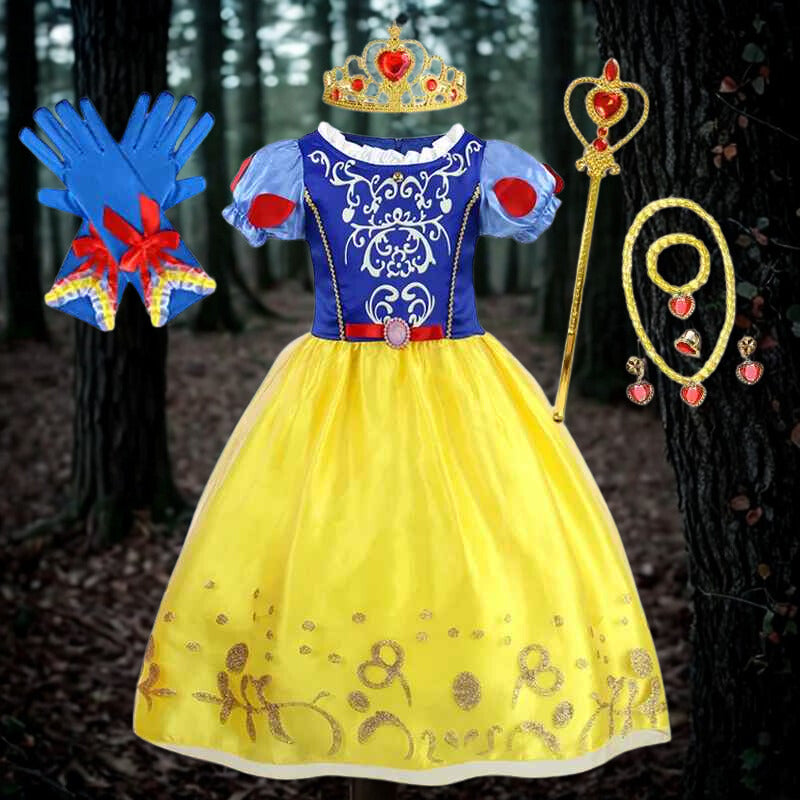 Deguisement halloween - le plaisir d'être une princesse