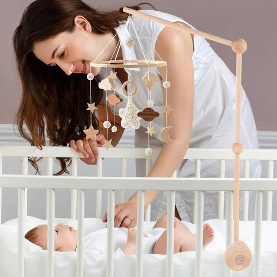 mobile bébé - ciel étoilé