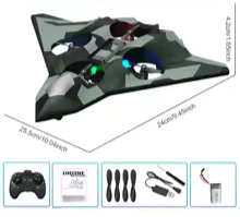 Avion télécommandé RC en mousse - cascadeur et résistant aux chutes