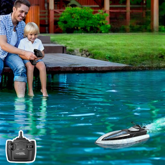 bateau télécommandé - course - Jeux jouets à moi