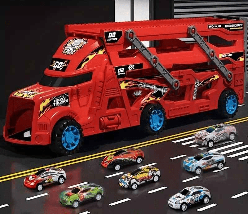 camion jouet - piste de course 1 - Jeux jouets à moi