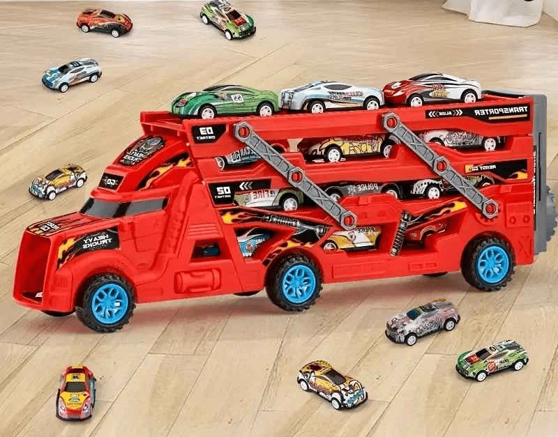 camion jouet - piste de course 1 - Jeux jouets à moi