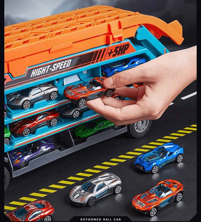 camion jouet - piste de course - Jeux jouets à moi