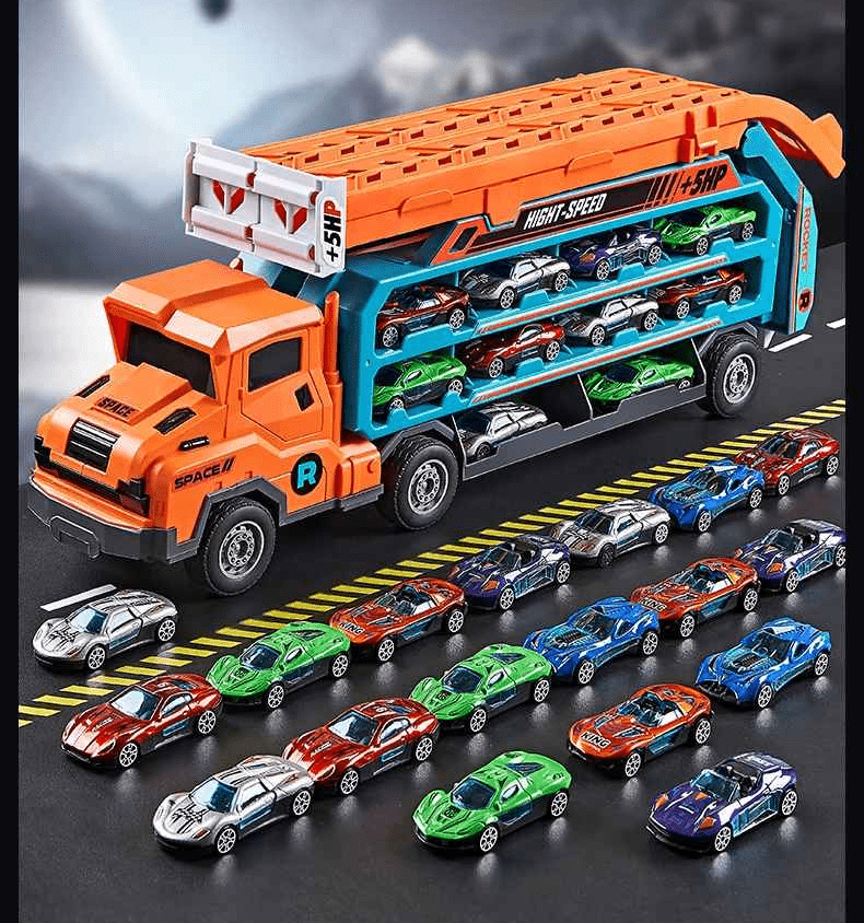 camion jouet - piste de course - Jeux jouets à moi