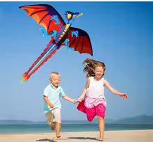 Cerf volant de dragon pour encourager les activités extérieures de votre enfant
