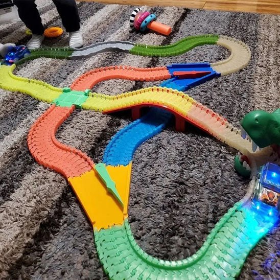 Circuit voiture enfant - lumineux - Jeux jouets à moi