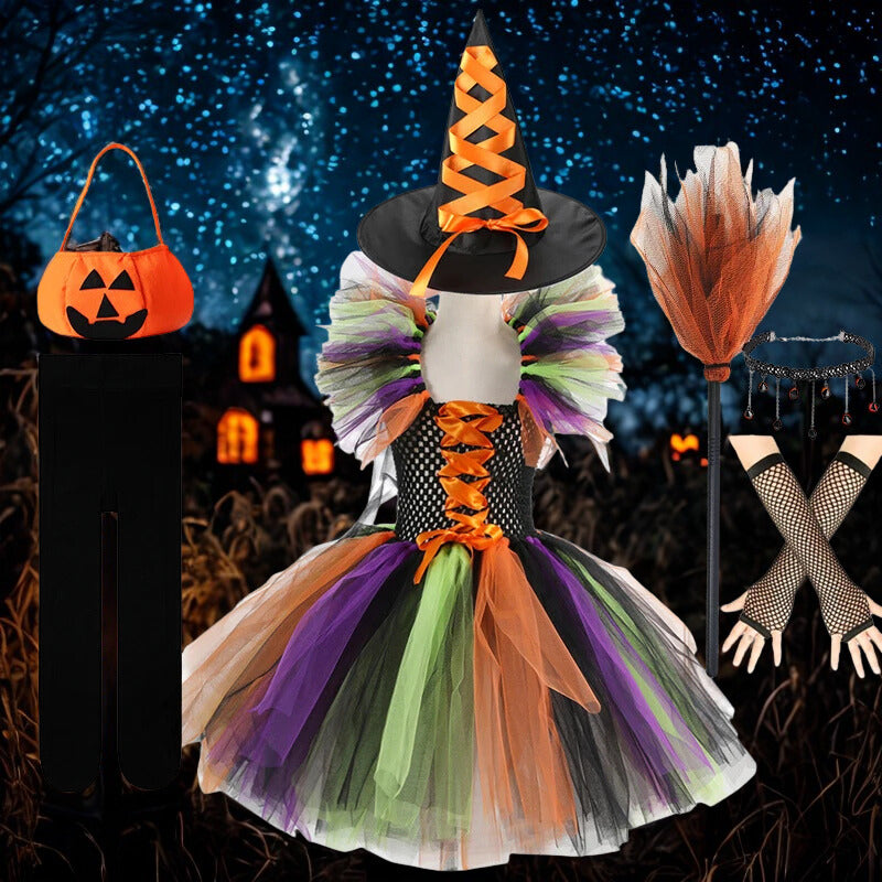 Deguisement Halloween - robe de sorcière