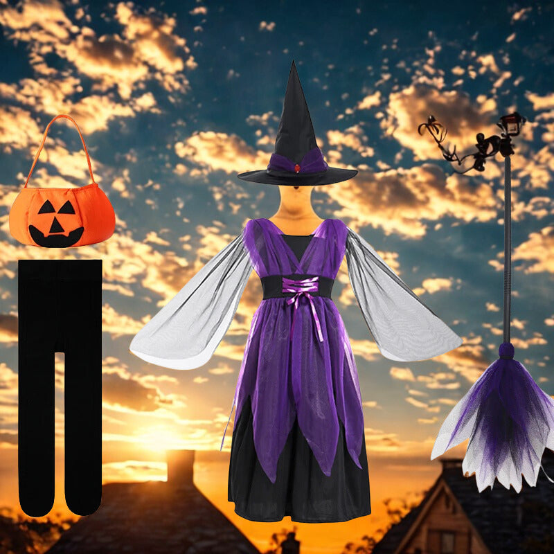 Deguisement Halloween - robe de sorcière