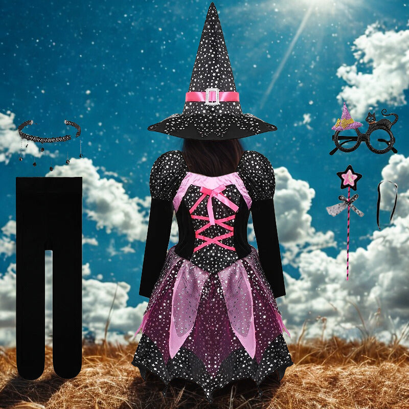 Deguisement Halloween - robe de sorcière