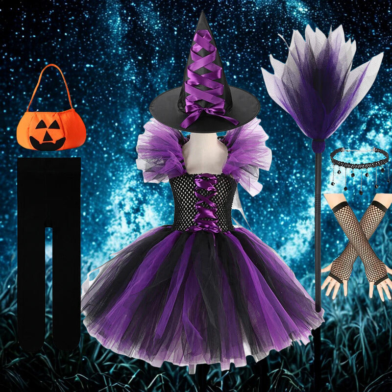Deguisement Halloween - robe de sorcière