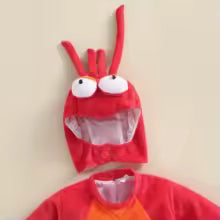 Deguisement halloween enfant - bébé le crabe rigolo