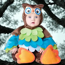 Deguisement halloween enfant - bébé les oiseaux rigolos