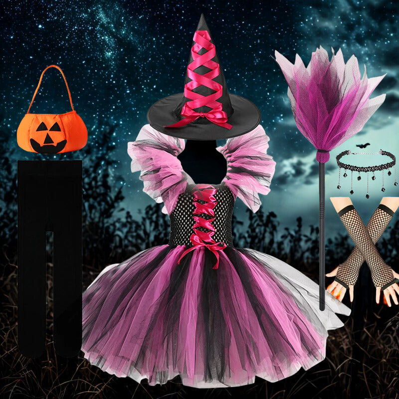 Deguisement Halloween - robe de sorcière