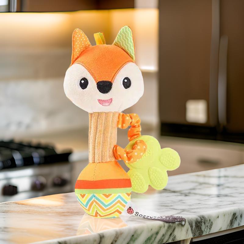 Hochet bébé - le renard - Jeux jouets à moi