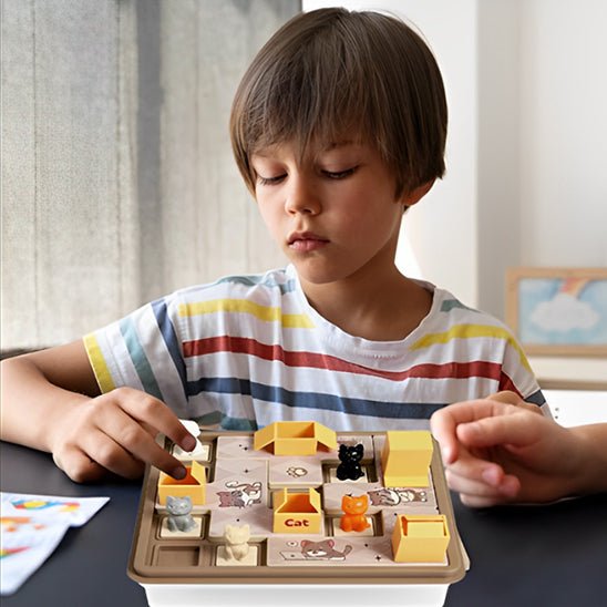 Jeu de logique - chat - Jeux jouets à moi