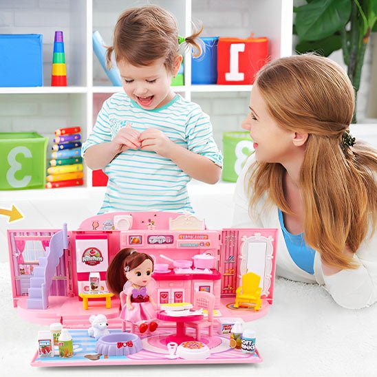 Jeu de rôle - maison de poupée - Jeux jouets à moi