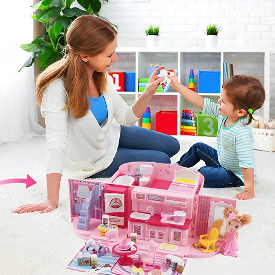Jeu de rôle - maison de poupée - Jeux jouets à moi