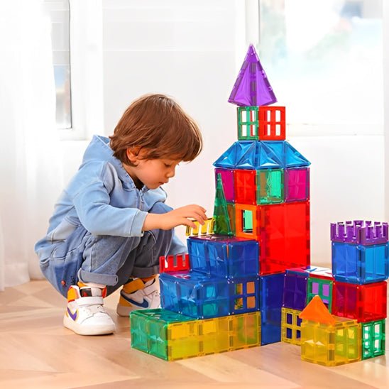 Cadeau Enfant 3 Ans Jeu Construction Magnétique Katiago 100 Pièces - Blocs Éducatifs STEM - Aimants Puissants Pour Enfants 3 Ans Blocs Magnétiques Enfants Cadeau Enfant 3 Ans Jeu Construction Magnétique Katiago 100 Pièces - Blocs Éducatifs STEM - Aimants Puissants Pour Enfants 3 Ans Blocs Magnétiques Enfants