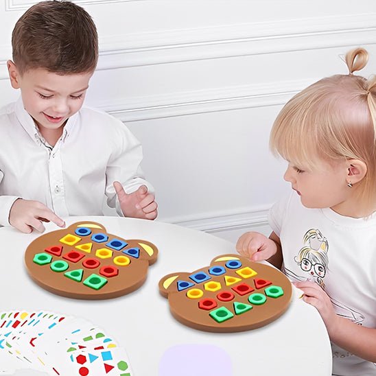 Jeux de société enfant - formes géométriques - Jeux jouets à moi