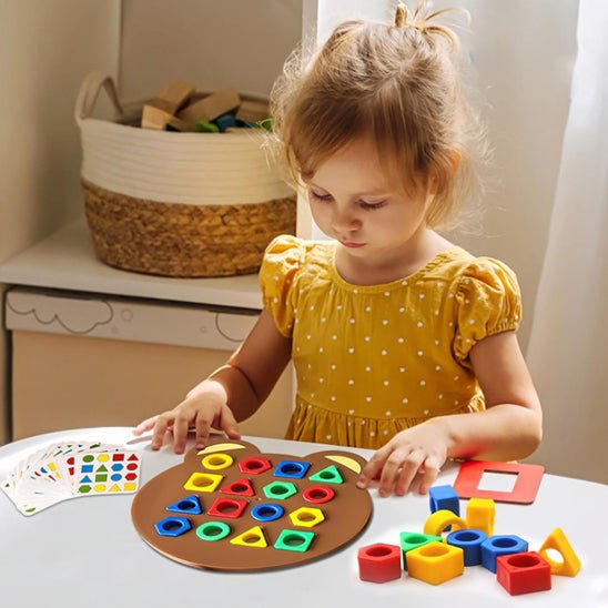 Jeux de société enfant - formes géométriques - Jeux jouets à moi