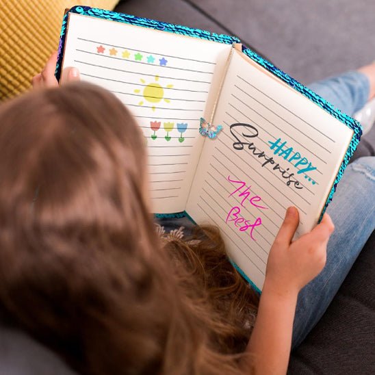 journal intime pour fillette - brillants - Jeux jouets à moi