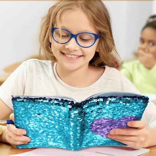 journal intime pour fillette - brillants - Jeux jouets à moi