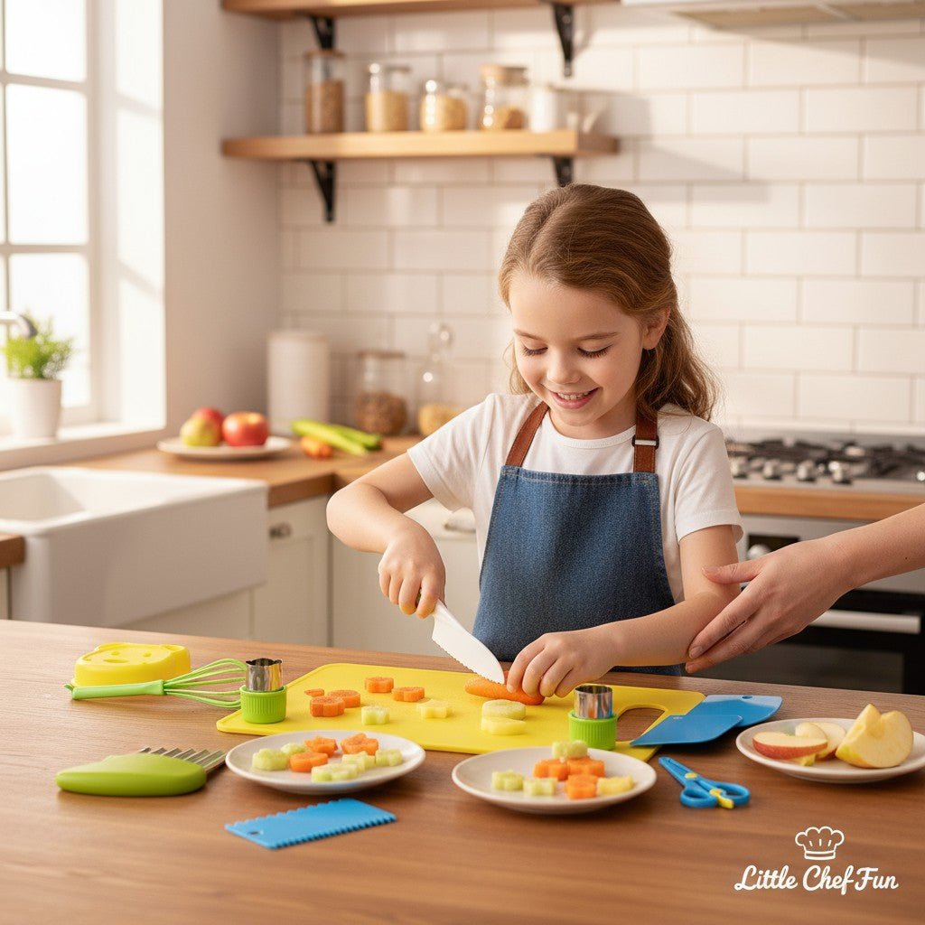 Kit Cuisine Enfant Complet Avec Cafetière, Machine à Pain, Tablier Et Accessoires - Jouet Éducatif Dès 3 Ans