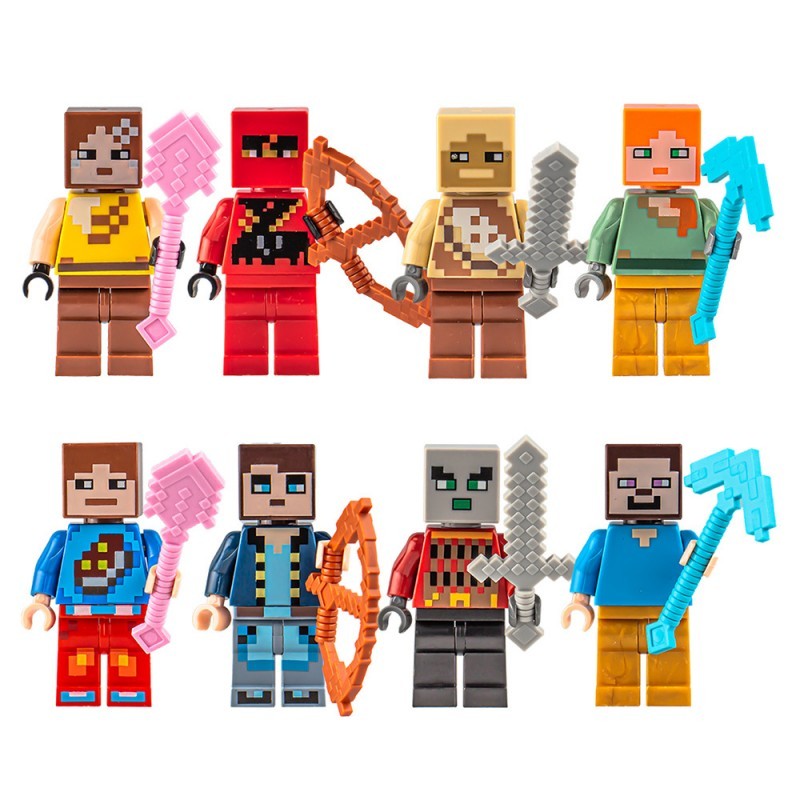 Lego minecraft - personnages