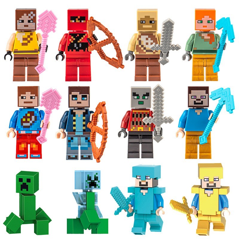 Lego minecraft - personnages