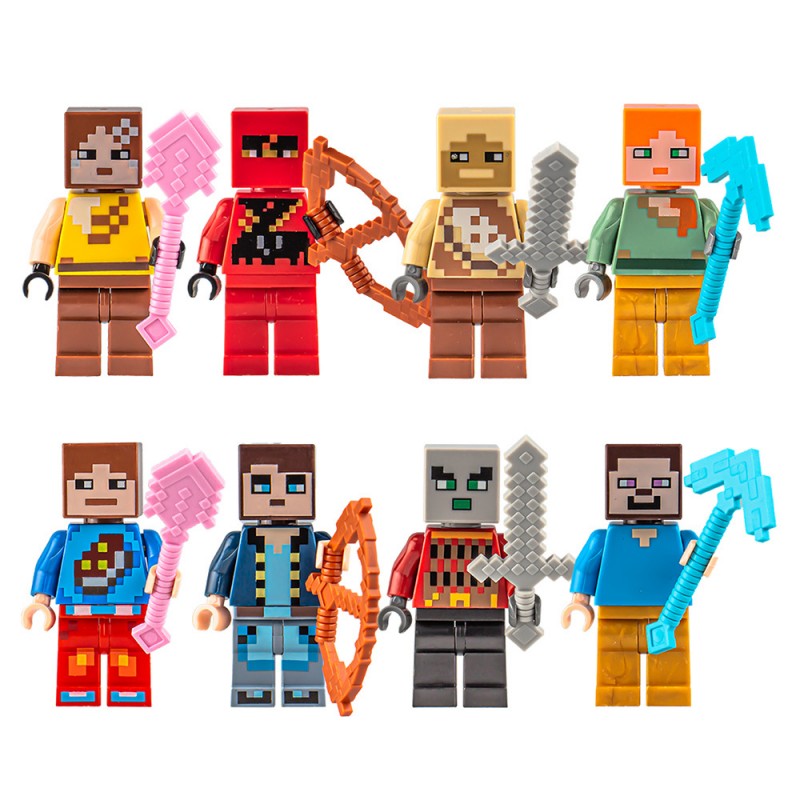 Lego minecraft - personnages