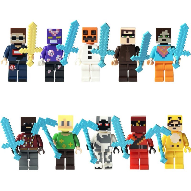 Lego minecraft - personnages