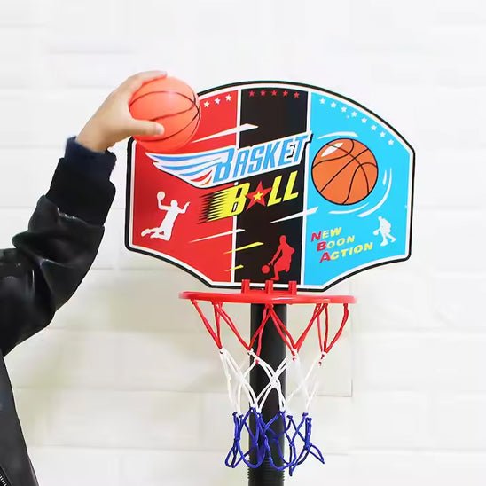panier de basket enfant - sur pied - Jeux jouets à moi