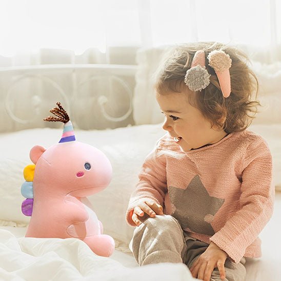 Peluche dinosaure - calmant - Jeux jouets à moi