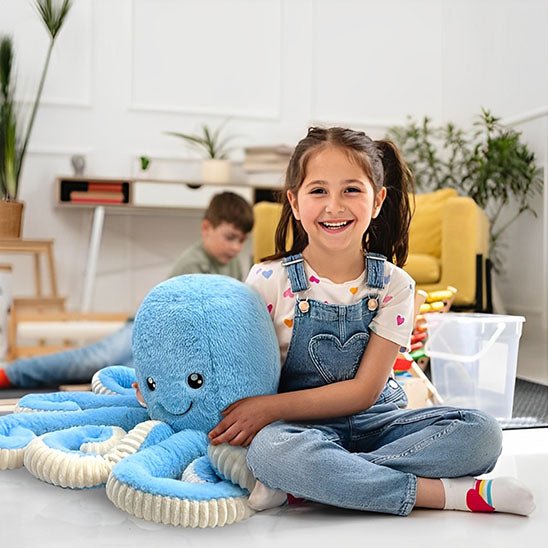 Peluche pieuvre - Jeux jouets à moi