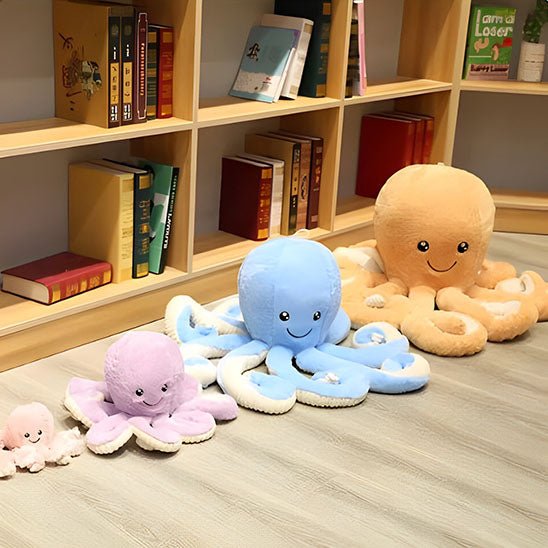 Peluche pieuvre - Jeux jouets à moi