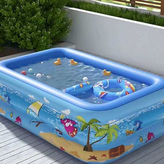 Piscine gonflable - l'océan - Jeux jouets à moi