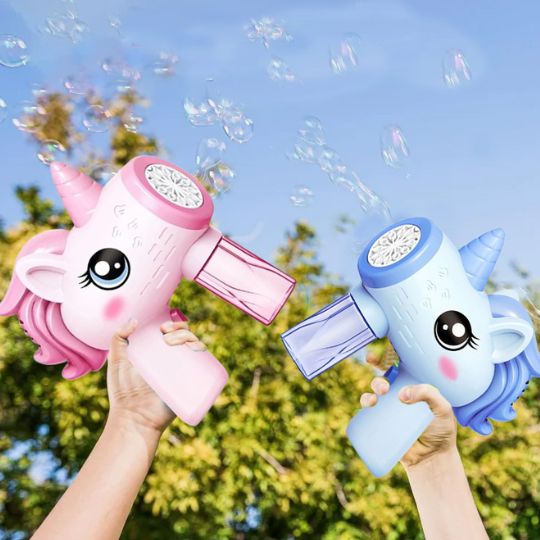 Pistolet a bulle - licorne - Jeux jouets à moi