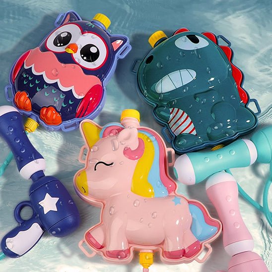 pistolet à eau - sac à dos - Jeux jouets à moi