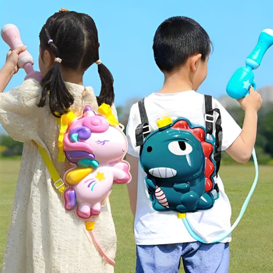 pistolet à eau - sac à dos - Jeux jouets à moi