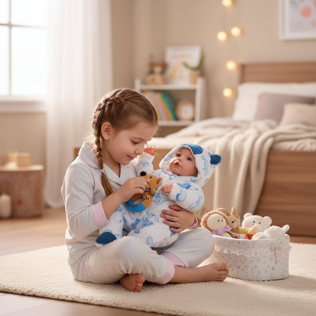 Poupée Reborn - un jeu de rôle qui stimule l'empathie chez votre enfant