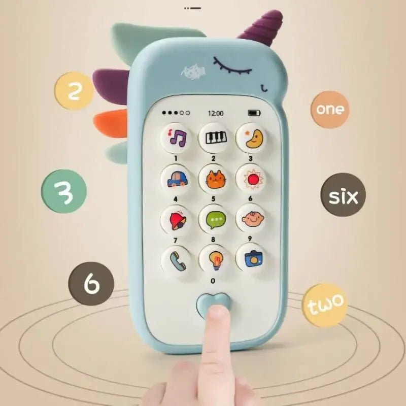 VTech Lumi Smartphone Magic Touch – Téléphone éducatif Tactile 1-3 Ans – 12 Applis – Version Française