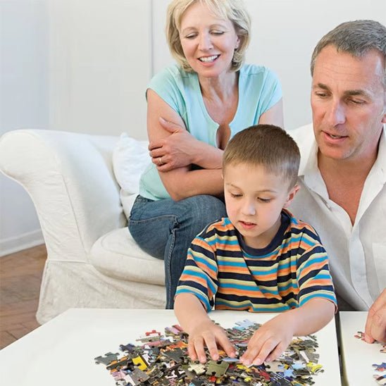 Puzzle 1000 pièces - chat dormant - Jeux jouets à moi