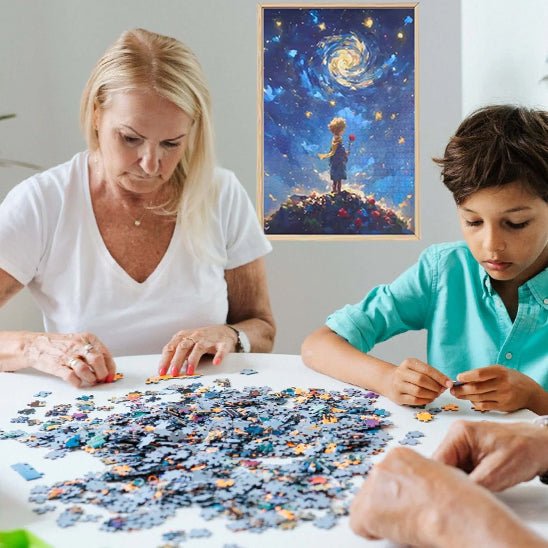 Puzzle 1000 pièces - Petit Prince Saint Exupéry - Jeux jouets à moi