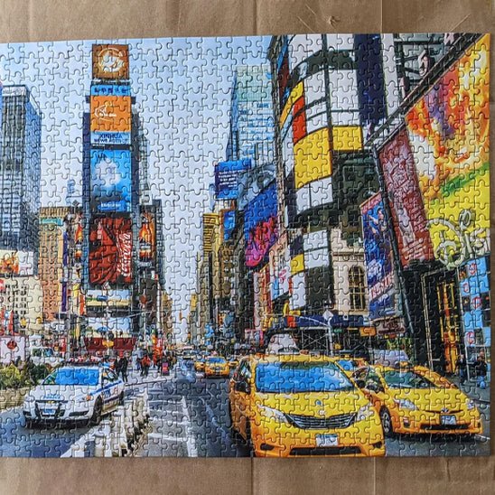 Puzzle 1000 pièces - Times Square - Jeux jouets à moi