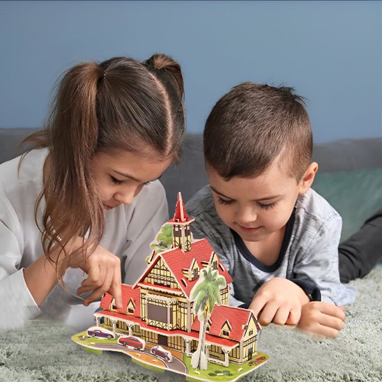 Puzzle 3D - Maison - Jeux jouets à moi