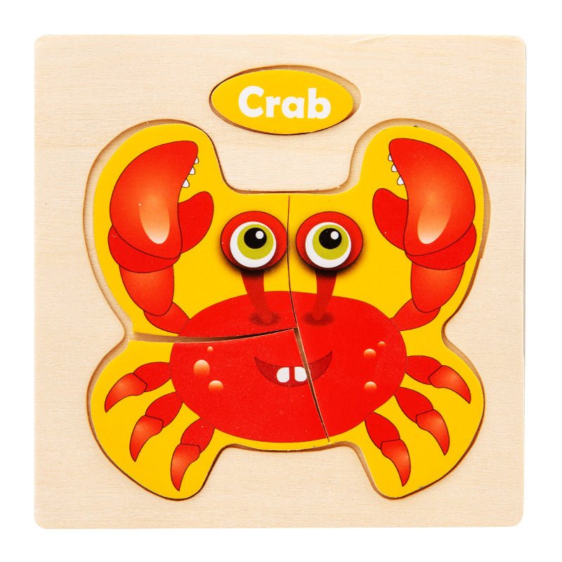 Puzzle en bois - Grenouille sauteuse - Jeux jouets à moi