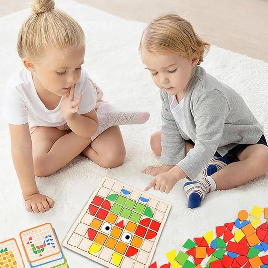 Puzzle en bois - les animaux - Jeux jouets à moi